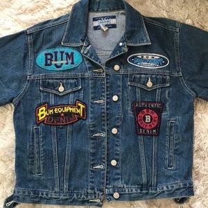 MOTORCYCLE JEAN JACKET *  custom